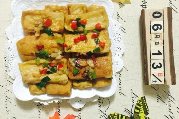 香煎老豆腐的做法图解12