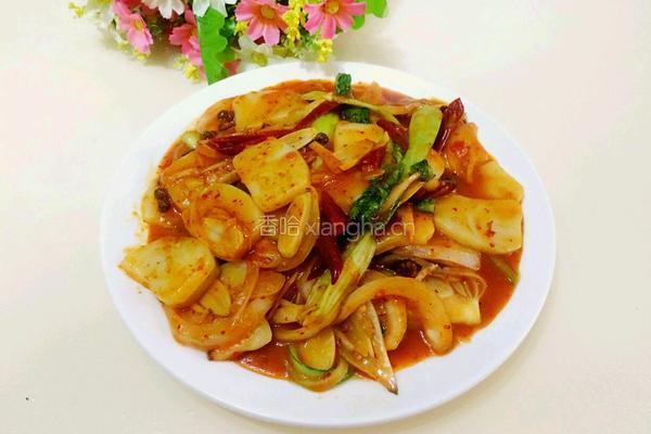 韩式辣炒年糕的做法图解5