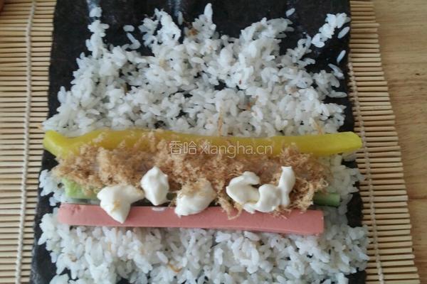 紫菜包饭的做法图解5