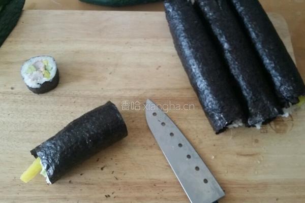 紫菜包饭的做法图解7