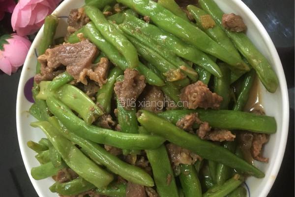 四季豆烧猪肉