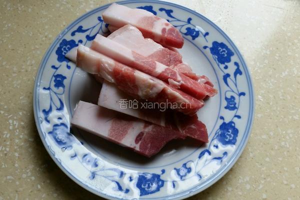 家常猪肉炖豆角的做法图解2