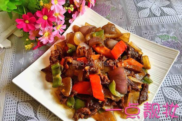 洋葱炒牛肉的做法图解8