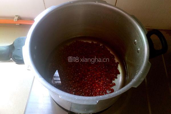 红豆沙的做法图解2