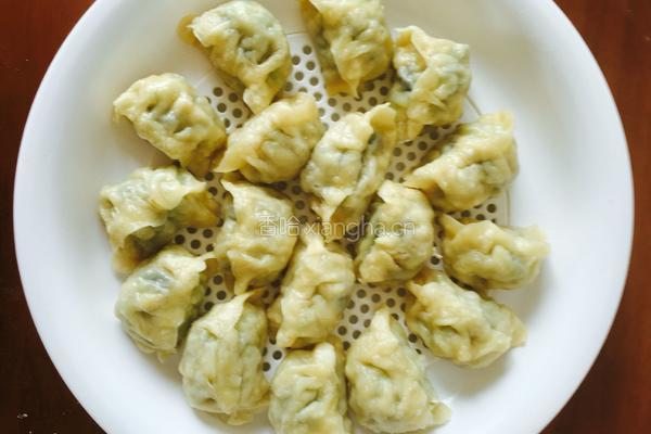 角瓜（西葫芦）蒸饺的做法图解15