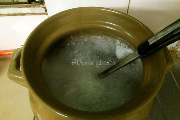 虾蟹粥的做法图解2