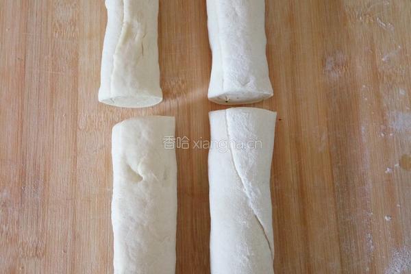 椒盐花卷的做法图解7