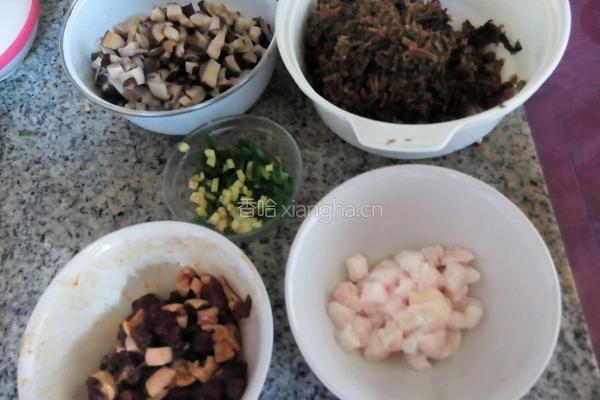 香煎梅干菜肉饼的做法图解1