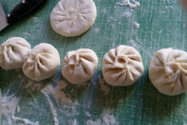 香煎梅干菜肉饼的做法图解7