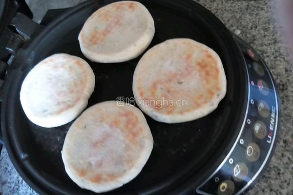 香煎梅干菜肉饼的做法图解10