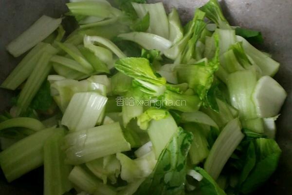 炒小菜的做法图解3