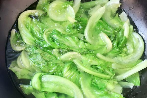 蚝油生菜的做法图解3