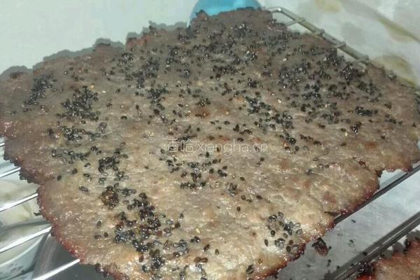 猪肉脯的做法图解11