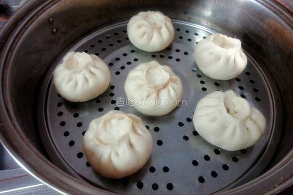 牛肉蔬菜包子的做法图解11