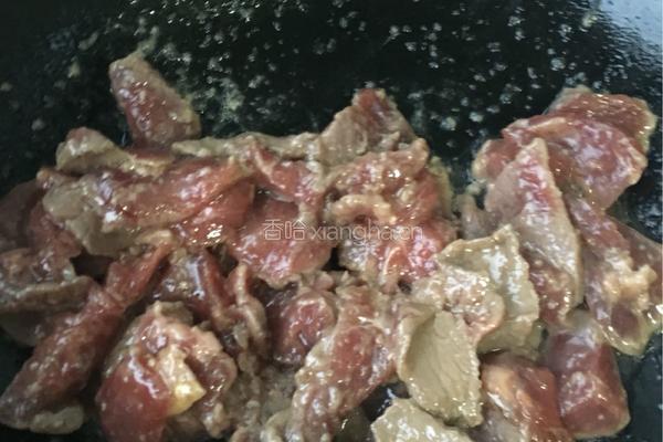 彩椒孜然牛肉的做法图解4