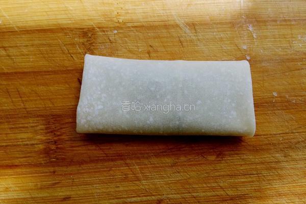 豆沙春卷的做法图解6