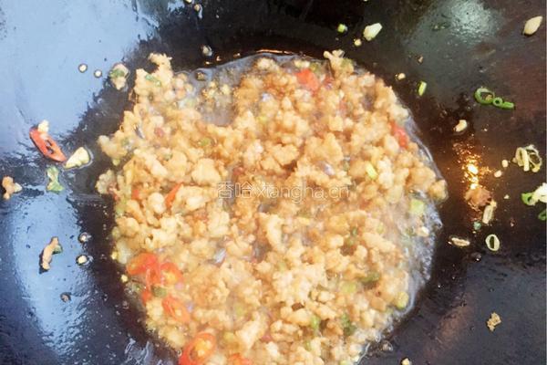 肉沫豆角的做法图解5