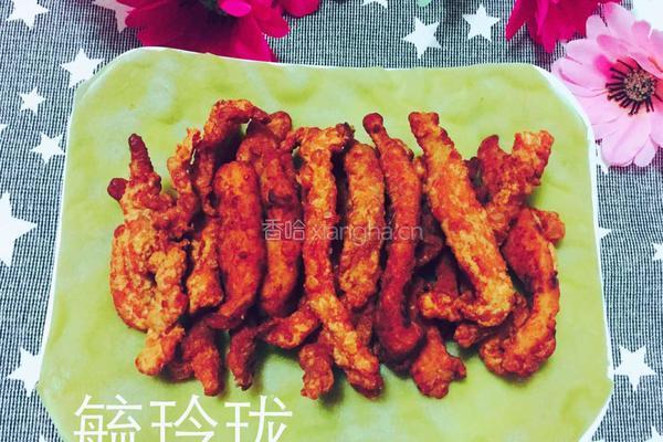 炸鸡柳的做法图解4