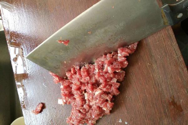 牛肉羹的做法图解2