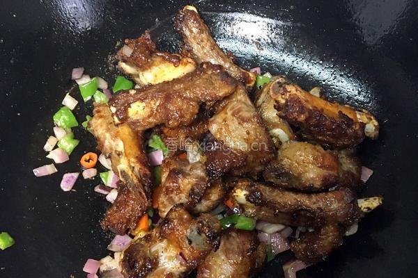 椒盐排骨的做法图解8