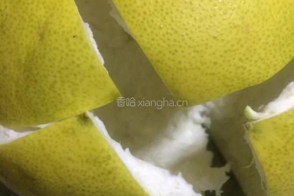 柚子皮糖的做法图解1