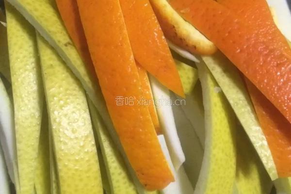 柚子皮糖的做法图解4