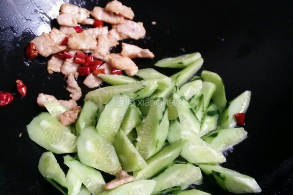 黄瓜肉片的做法图解5