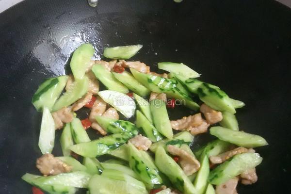 黄瓜肉片的做法图解6