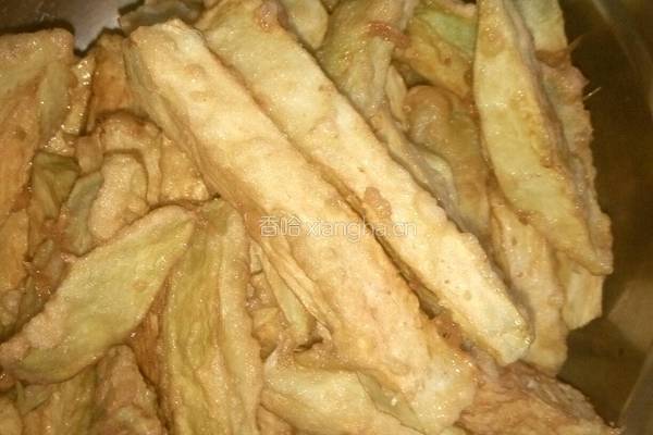 鱼香茄子的做法图解3