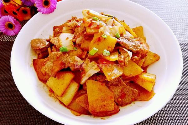 辣白菜炒土豆片的做法图解13