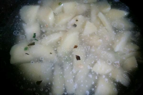 土豆泥小白菜的做法图解6