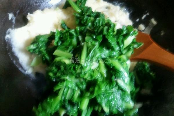 土豆泥小白菜的做法图解9