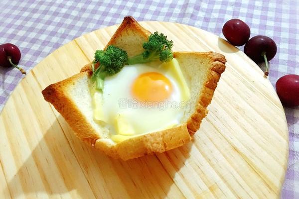 鸡蛋花型吐司的做法图解7