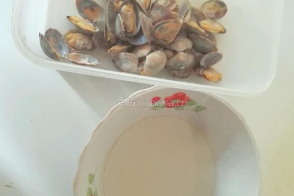 酸笋炒花蛤的做法图解4