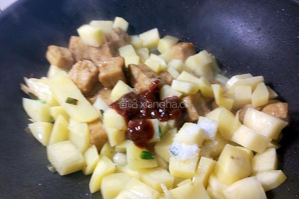 豆瓣酱双豆的做法图解8
