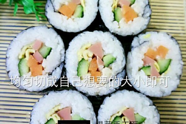 家常寿司卷的做法图解7