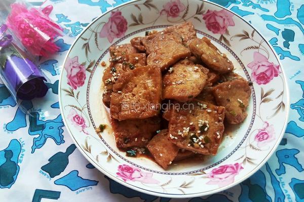 煎烧豆腐的做法图解6