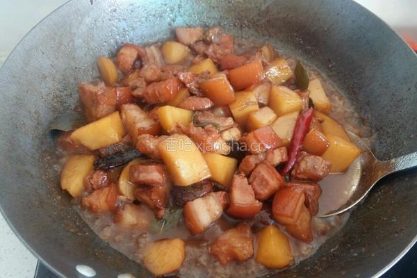 红烧肉炖土豆的做法图解9