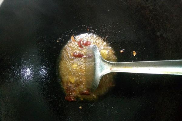 鸡脚烧四季豆的做法图解4
