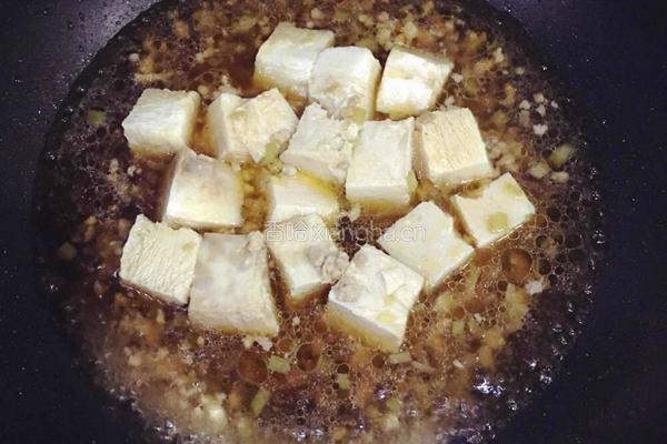 肉沫炖冻豆腐的做法图解6