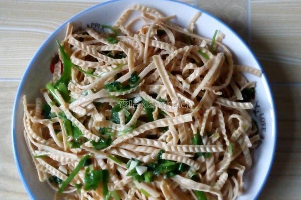凉拌豆腐丝的做法图解5