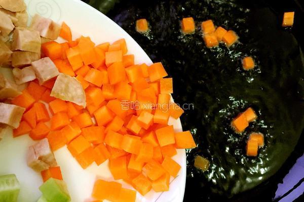 菠萝炒饭的做法图解6