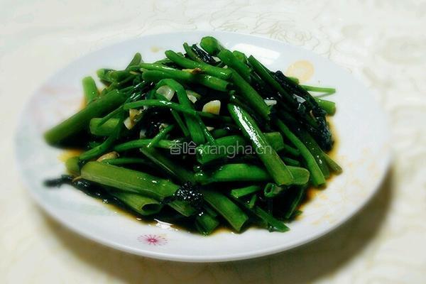 清炒空心菜