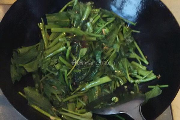 清炒空心菜的做法图解5