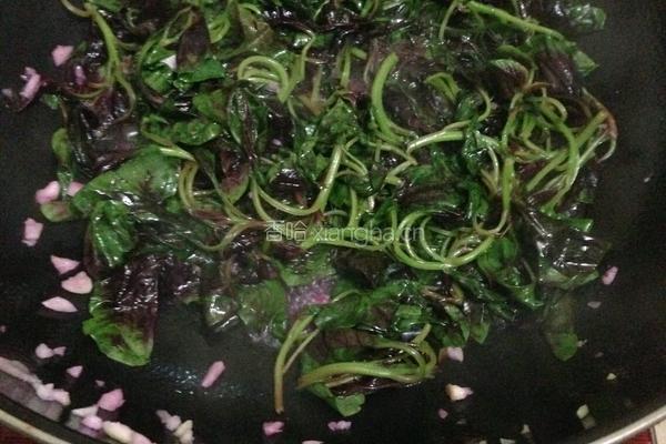 蒜炒苋菜的做法图解6