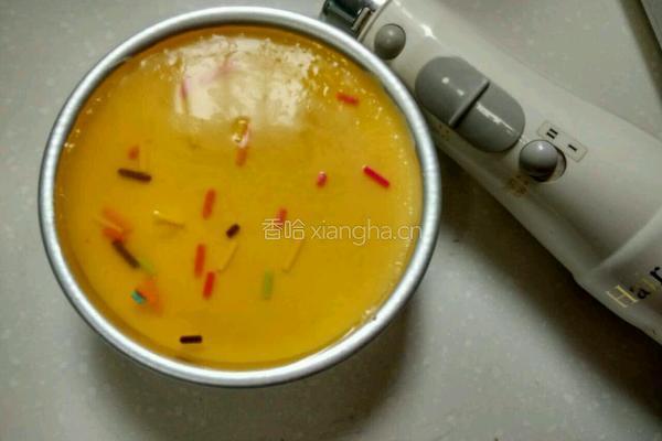 芒果慕斯(四寸)的做法图解4