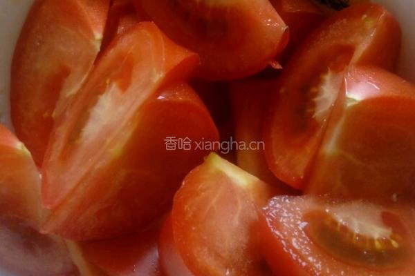 西红柿滑肉的做法图解2