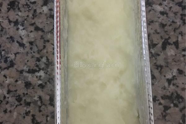 椰丝牛奶小方块的做法图解6
