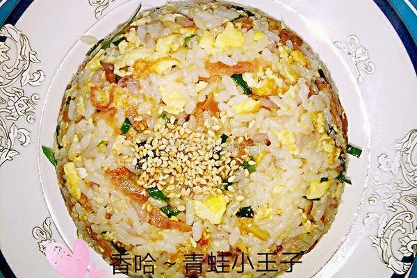 培根蛋炒饭的做法图解9
