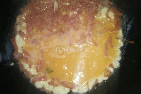 培根蛋炒饭的做法图解5